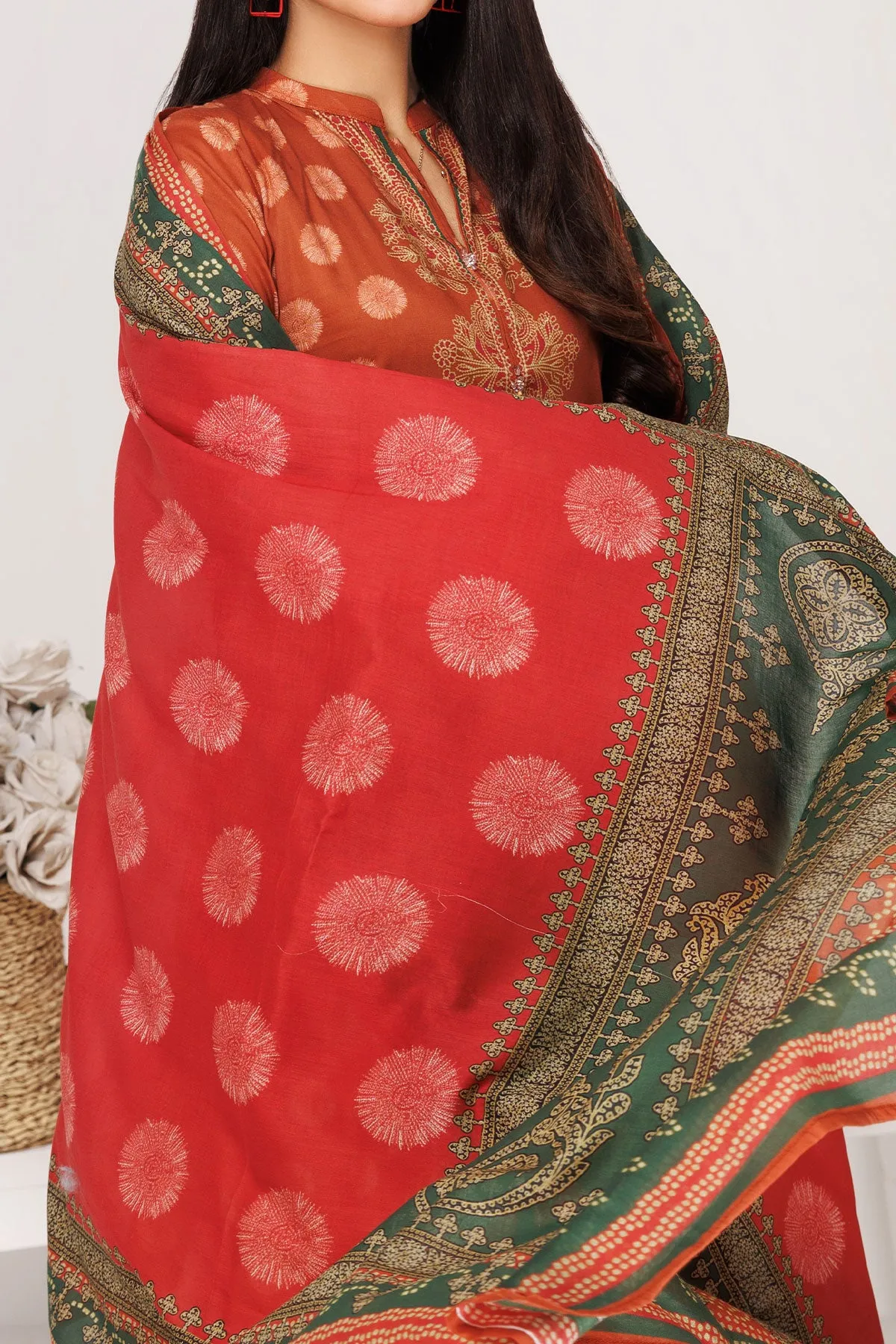 3 PIECE DIGITAL PRINT LAWN| DPC-314