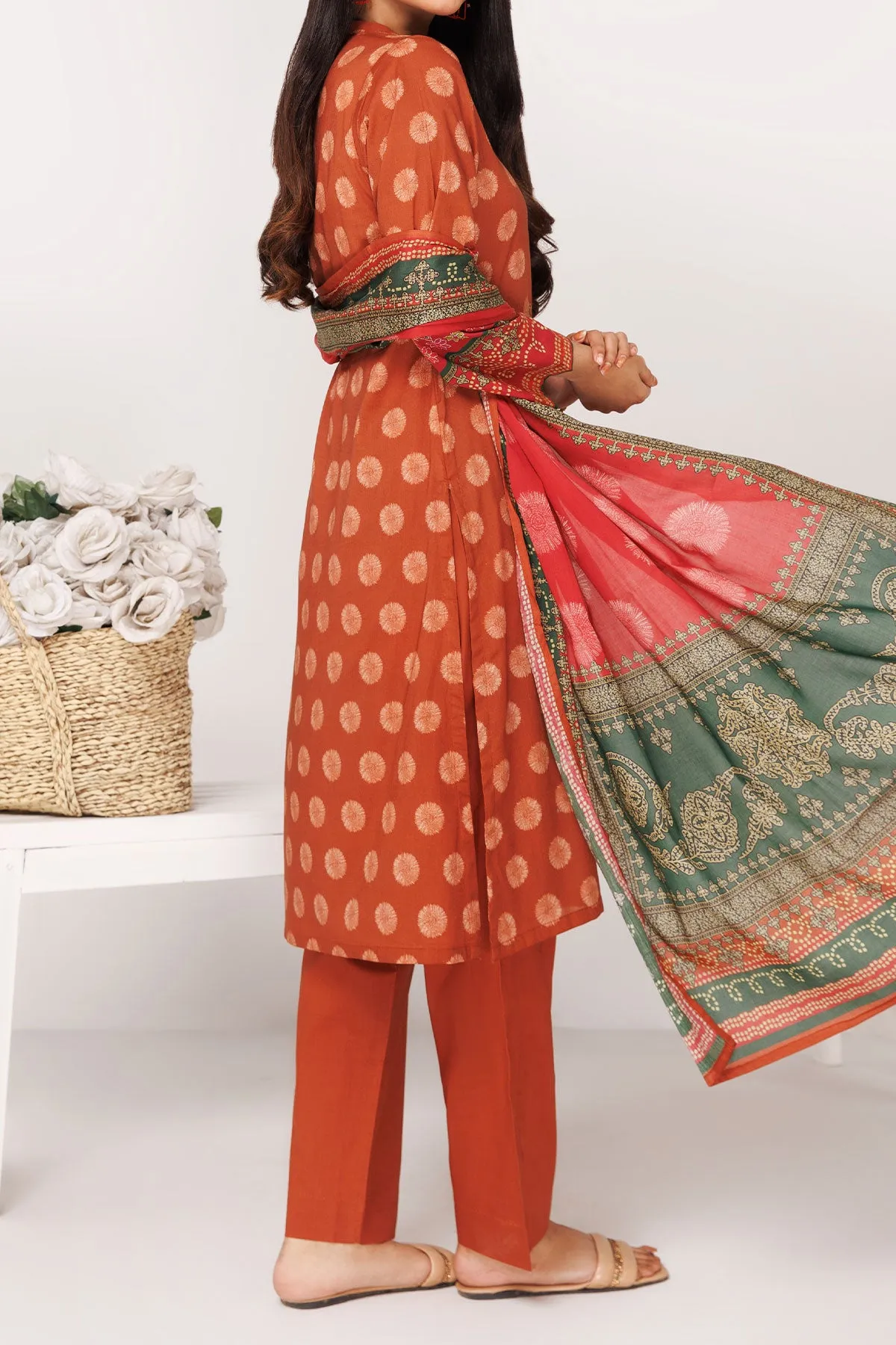3 PIECE DIGITAL PRINT LAWN| DPC-314