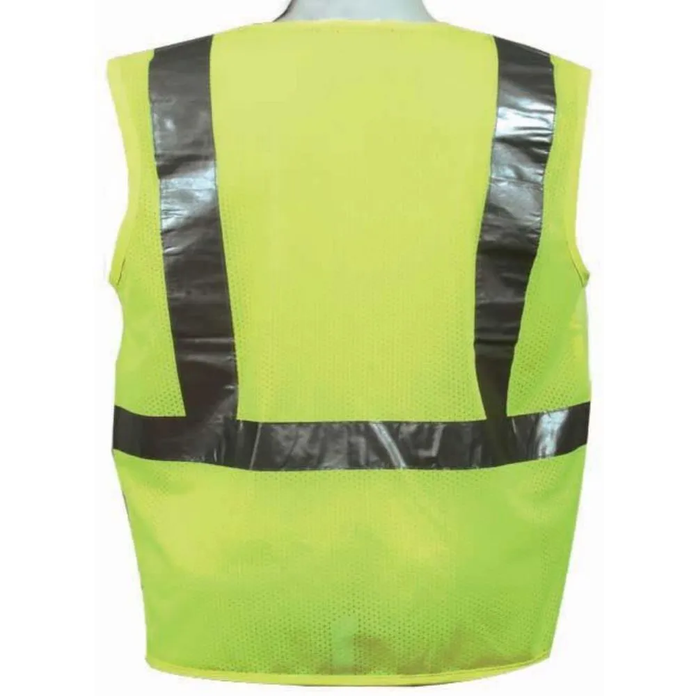 3A Safety - ANSI Certified Safety Vest - fabric front/mesh back