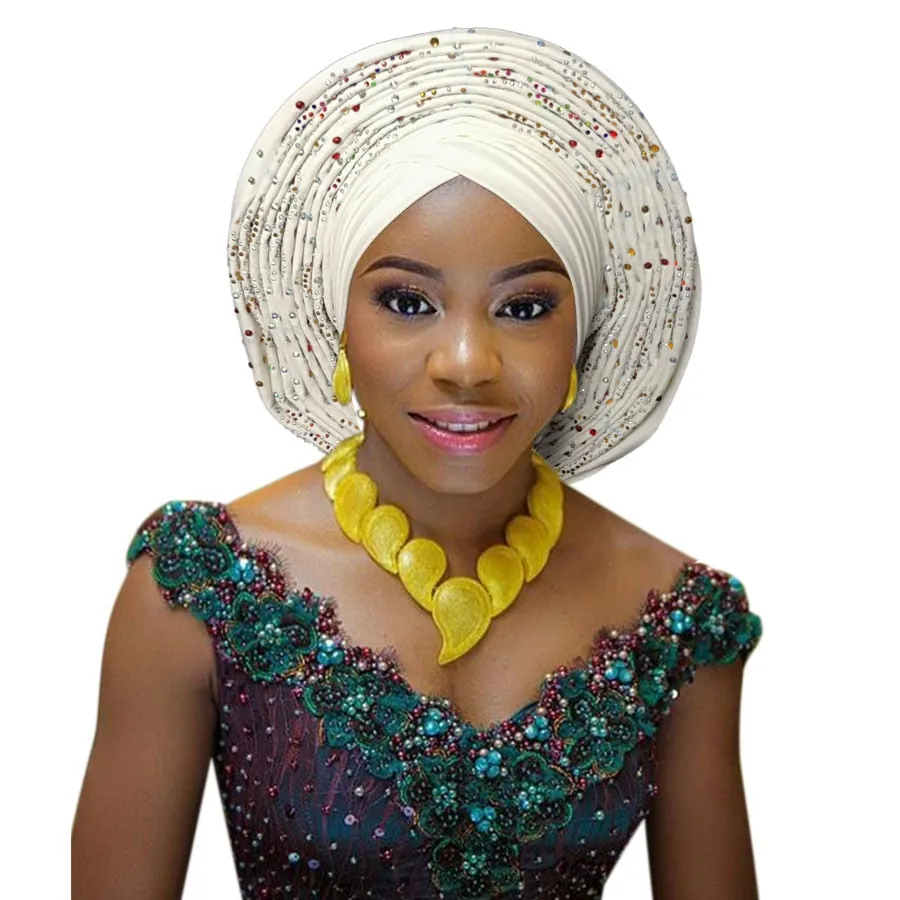 African headtie fashion head wraps african turban Nigerian headwear