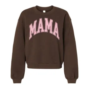 American Apparel 'Mama' PUFF Cropped Sweatshirt