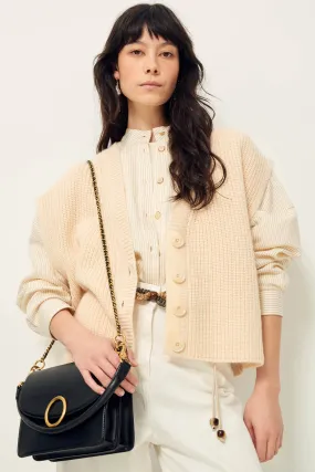 Aragon Cardigan Fleur de Sel