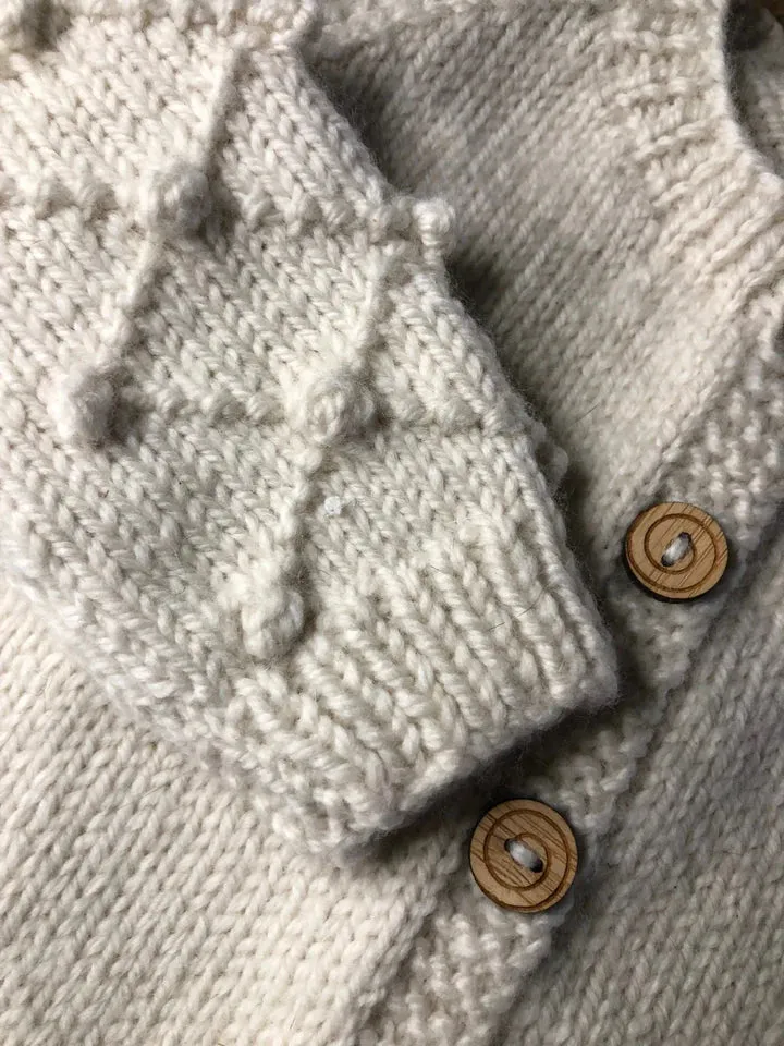 Baby Cakes Scottie Cardi & Hat  #Bc109 8ply/DK 0-18 Months Knitting Pattern