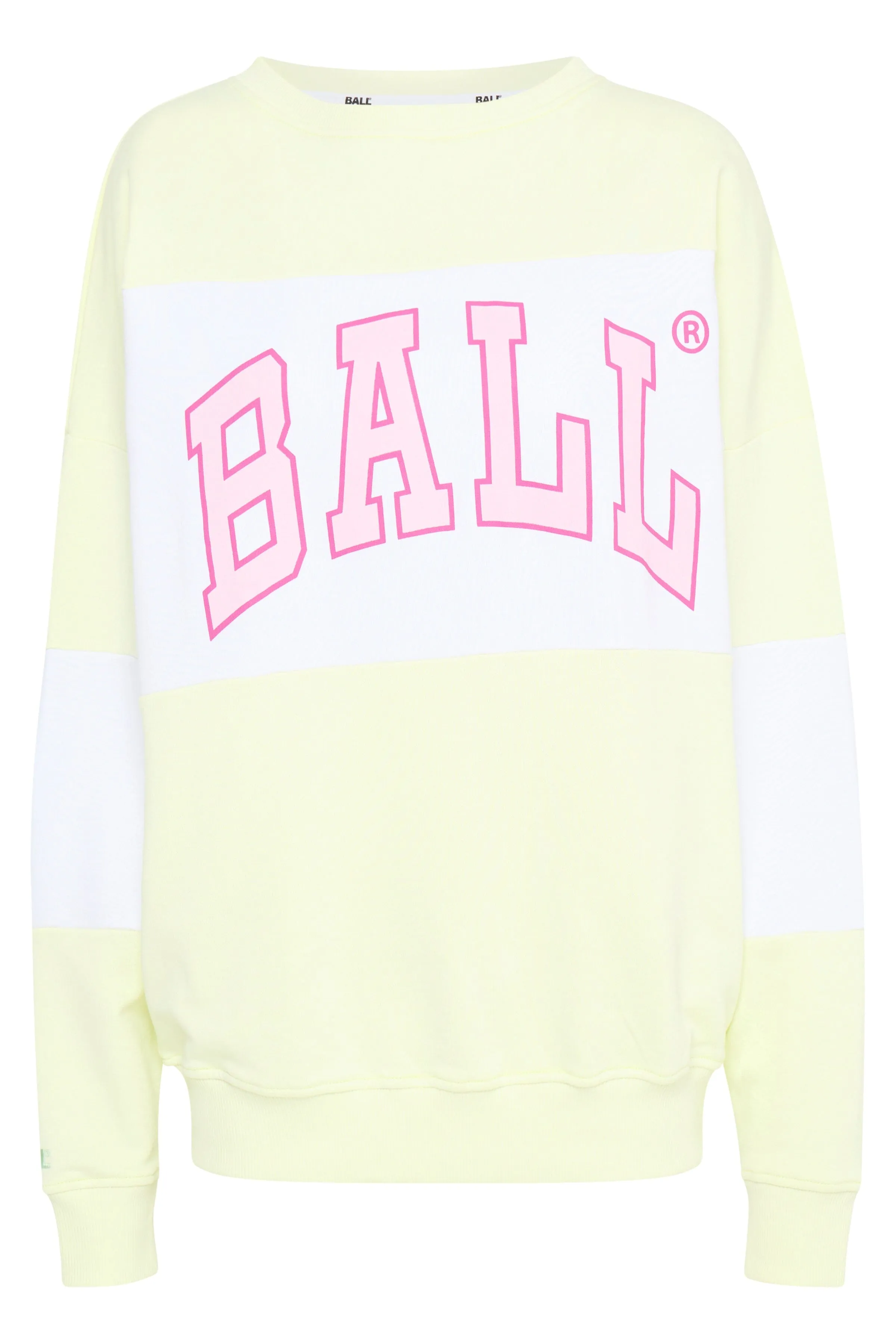 J. Robinson Lemonade Yellow Sweatshirt with Ball Design - 120721