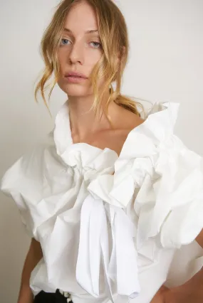 BEAUTIFUL MESS | white poplin