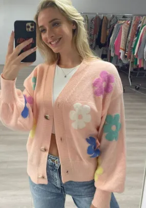 Bliss Cardigan Peach