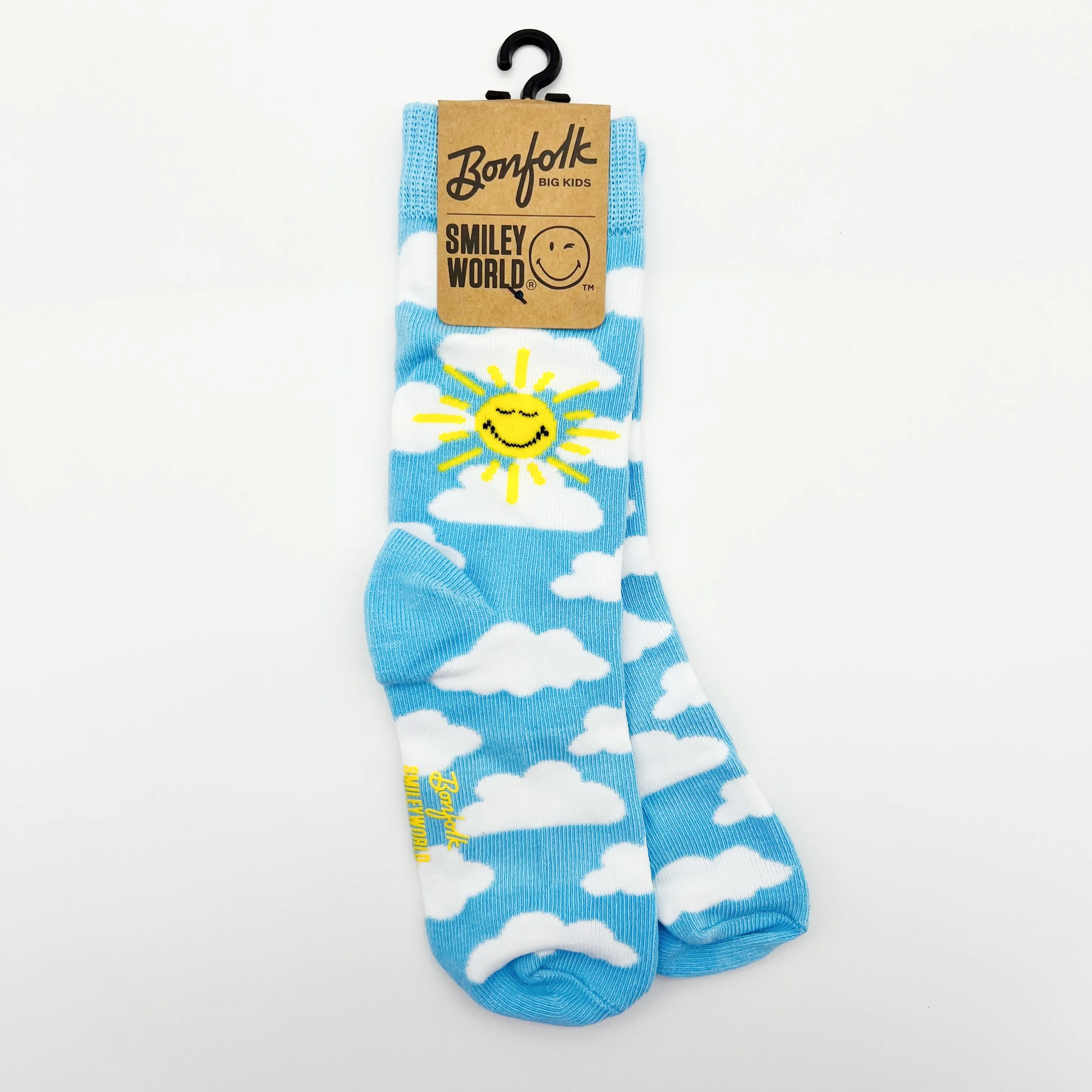 Bonfolk Big Kids Socks - SMILEYWORLD Sunny Day