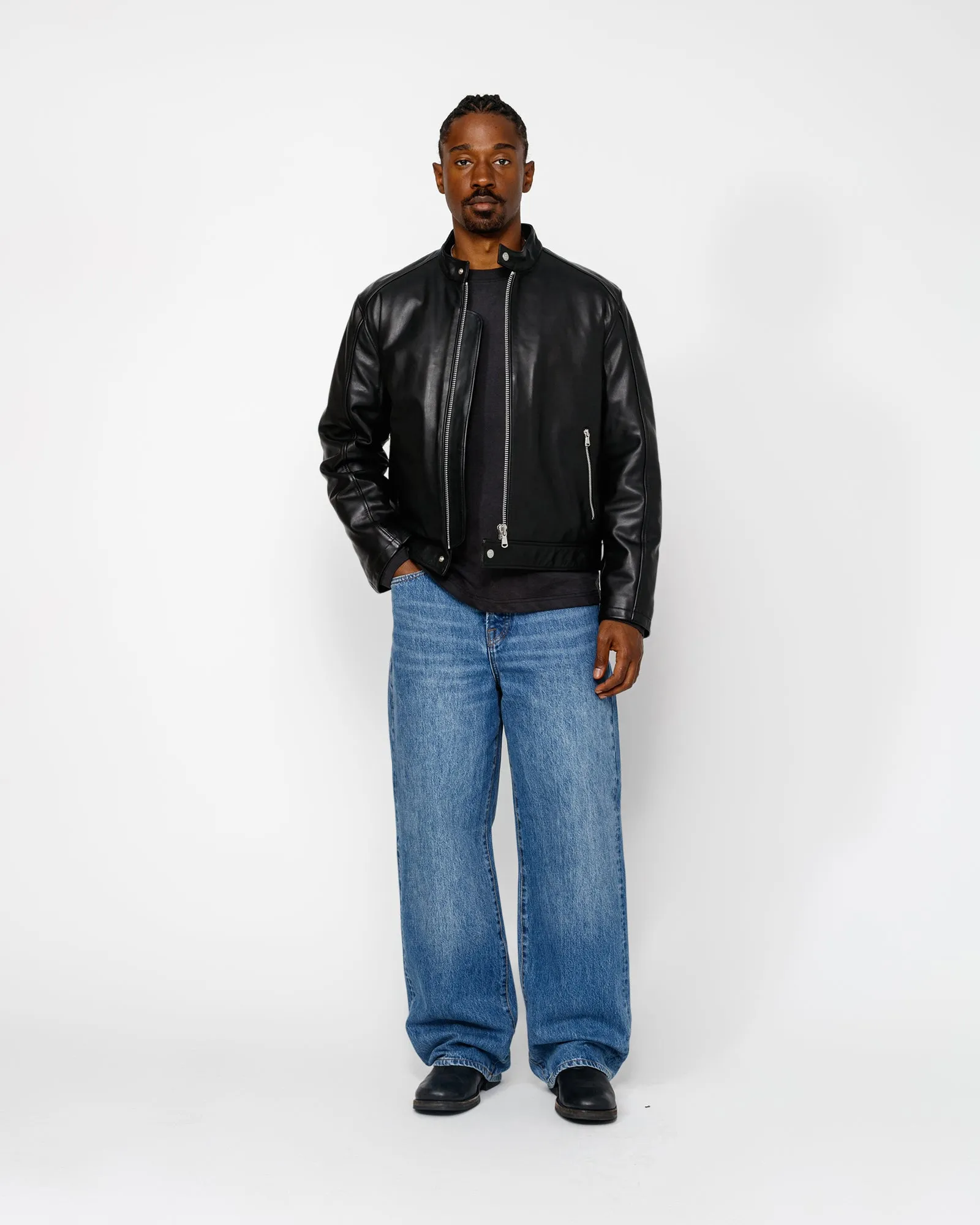 CAFE RACER JACKET LEATHER