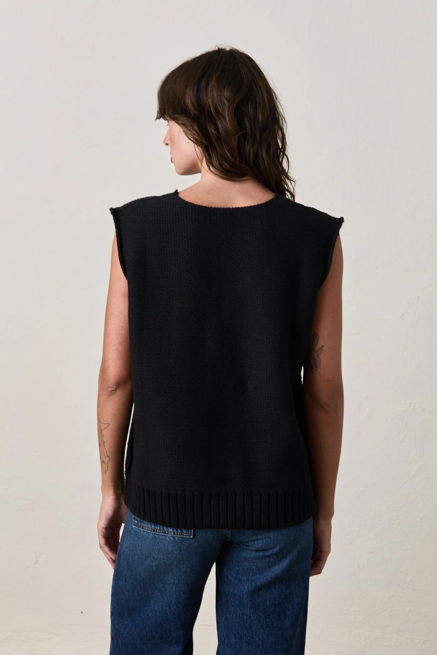 CATALINA TOP / NEGRO
