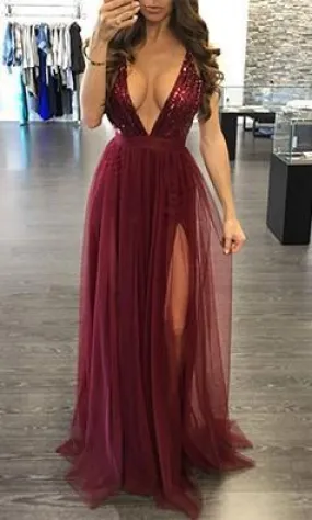 Chel's Sequin Top Dress