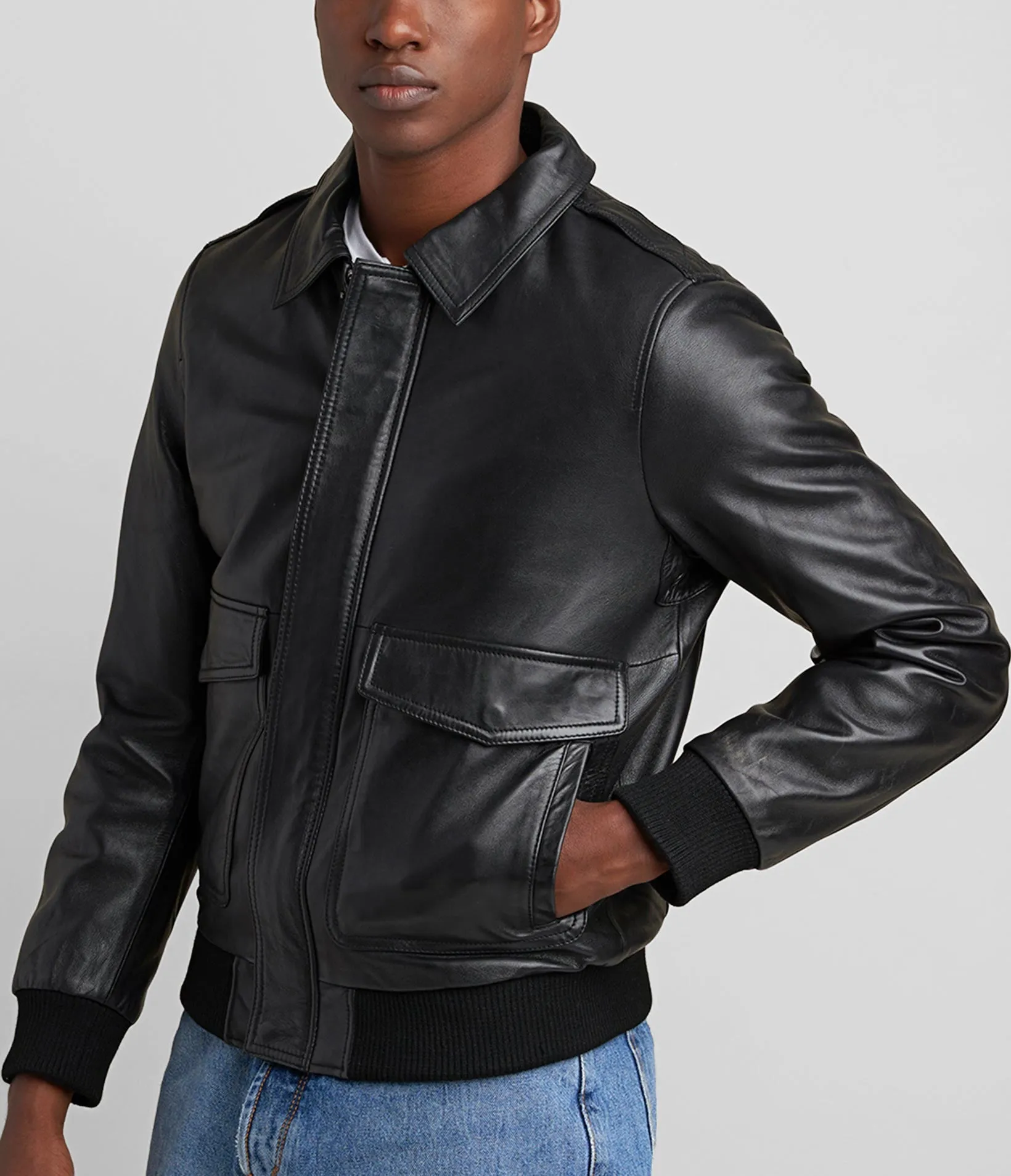 Premium Quality Chris Leather Jacket for Men