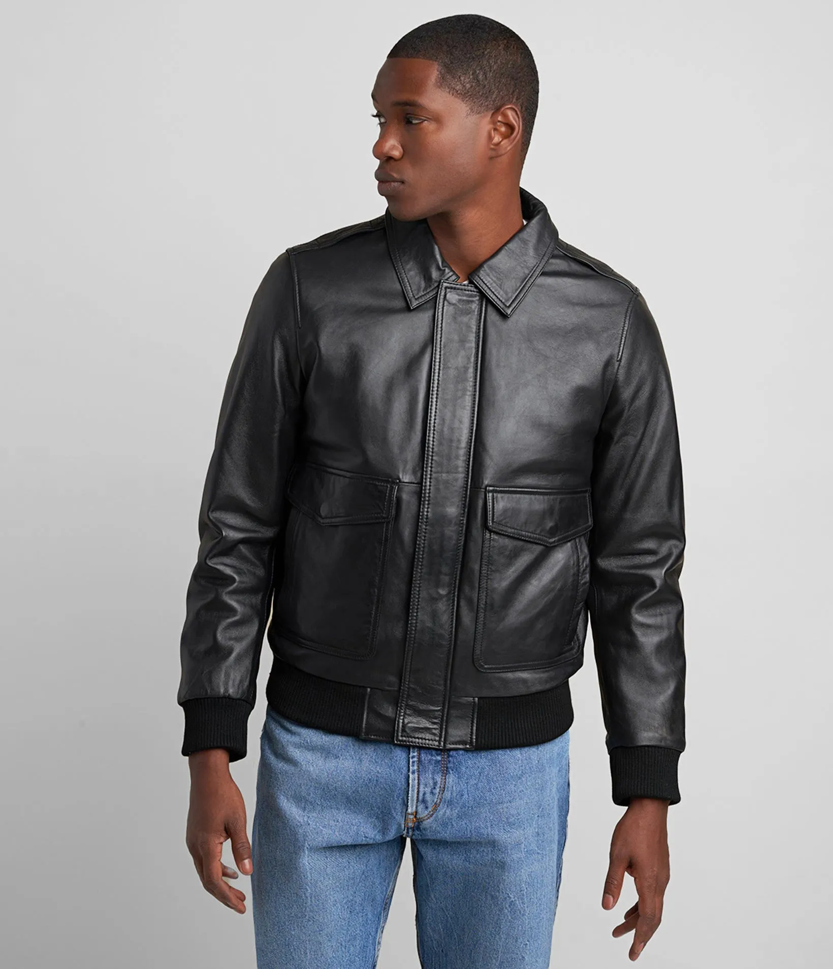 Premium Quality Chris Leather Jacket for Men