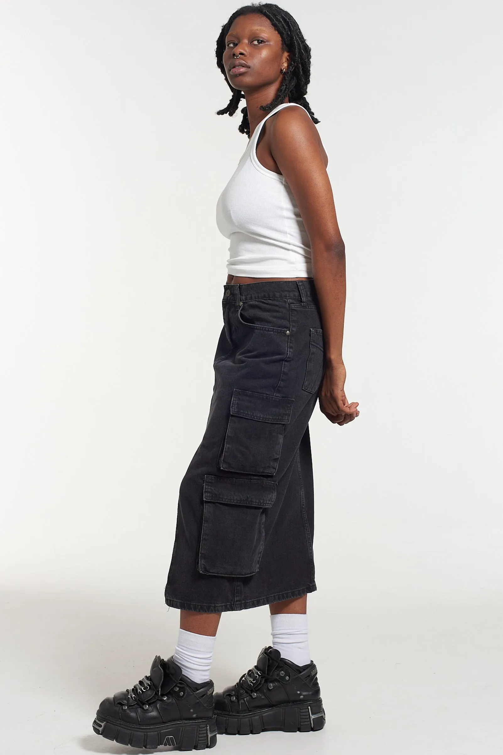 Combat Soda Skirt - Charcoal