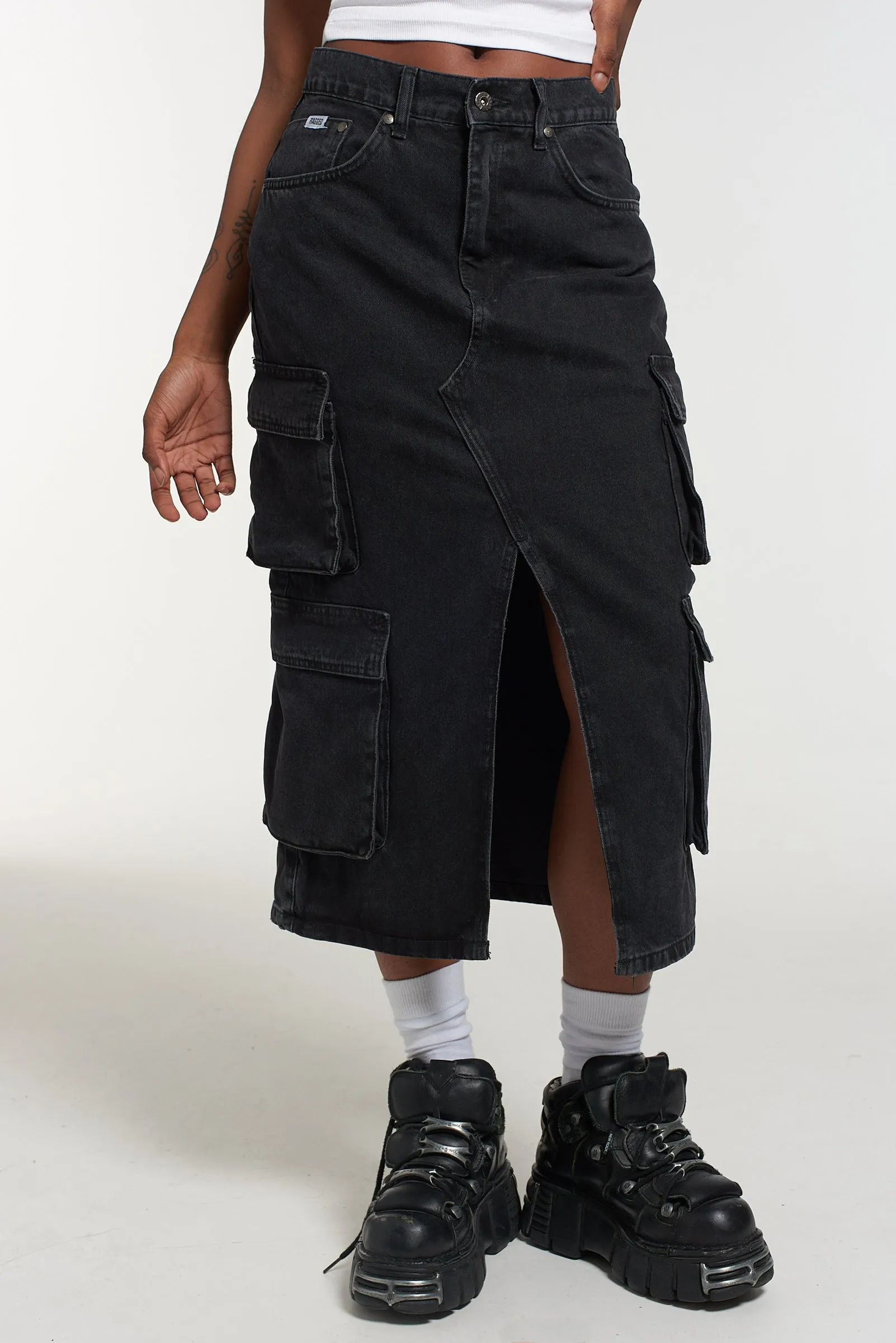 Combat Soda Skirt - Charcoal