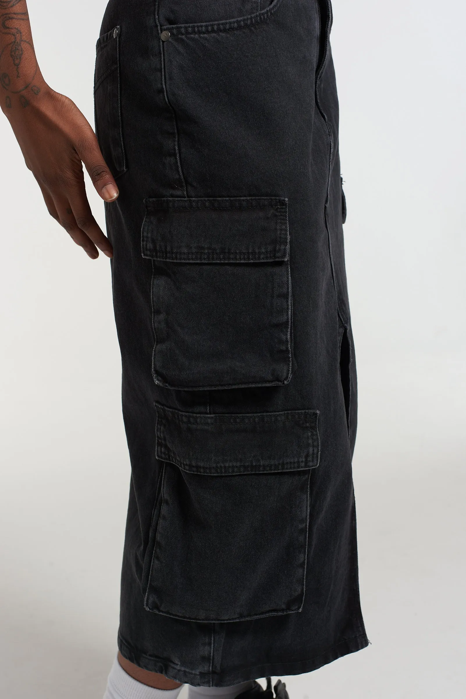 Combat Soda Skirt - Charcoal