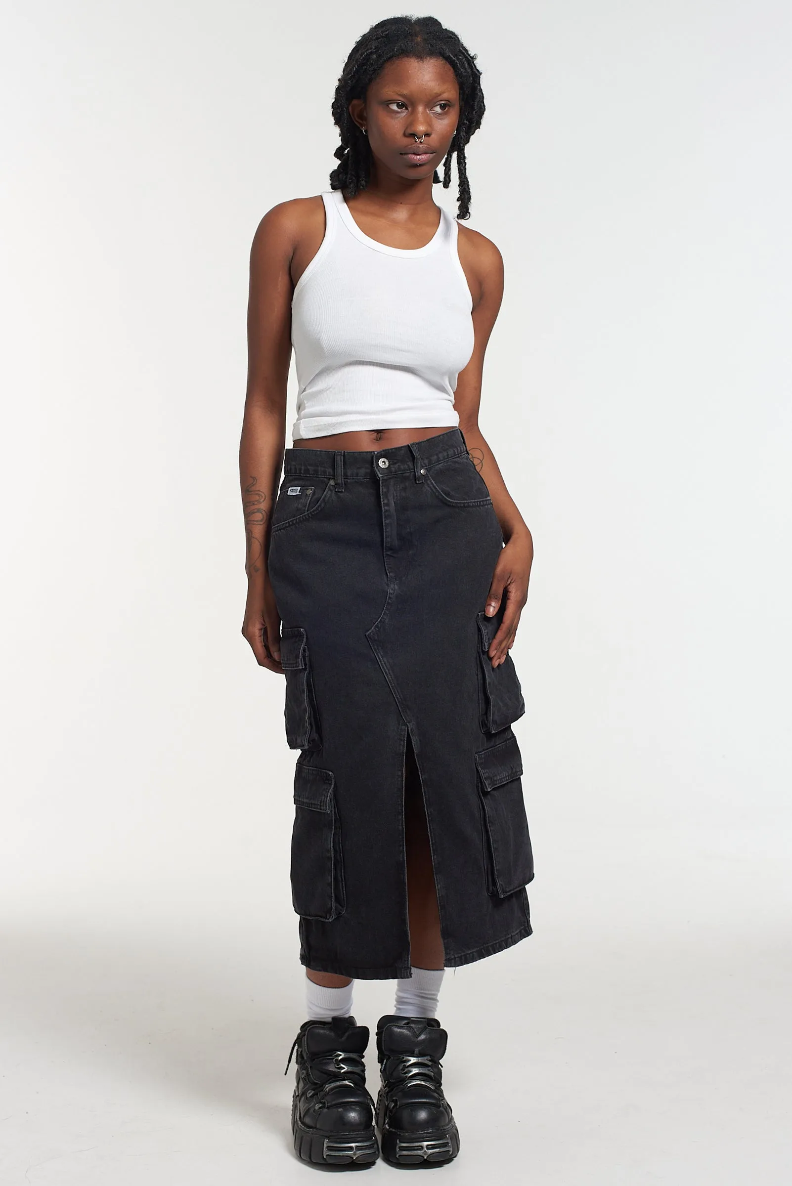 Combat Soda Skirt - Charcoal