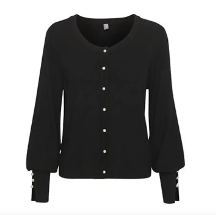 CU - Annemarie pearl-button cardigan
