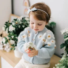 Flower Medley Woolen Cardigan