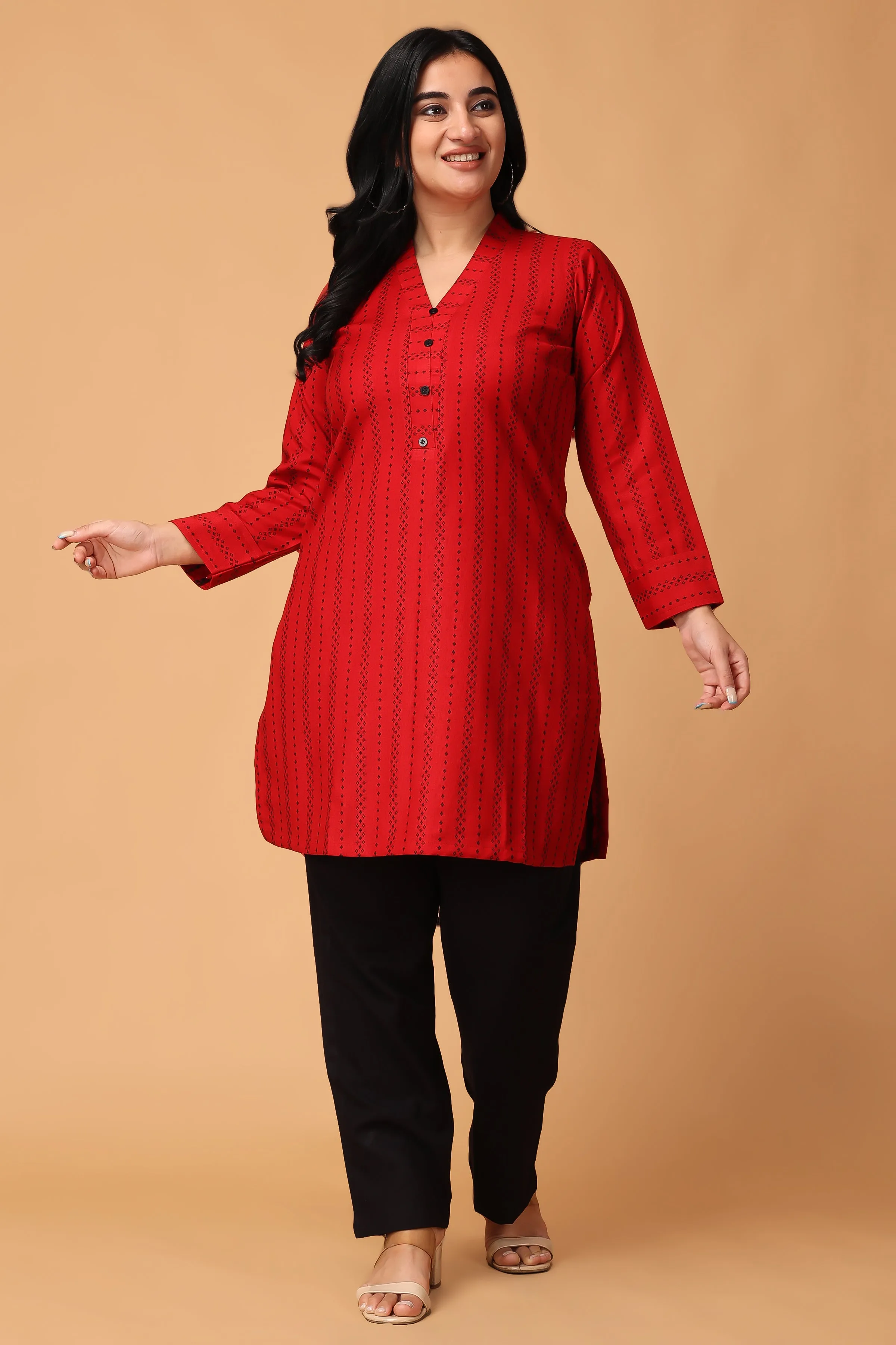 Forever Radiant Woollen Short Kurta