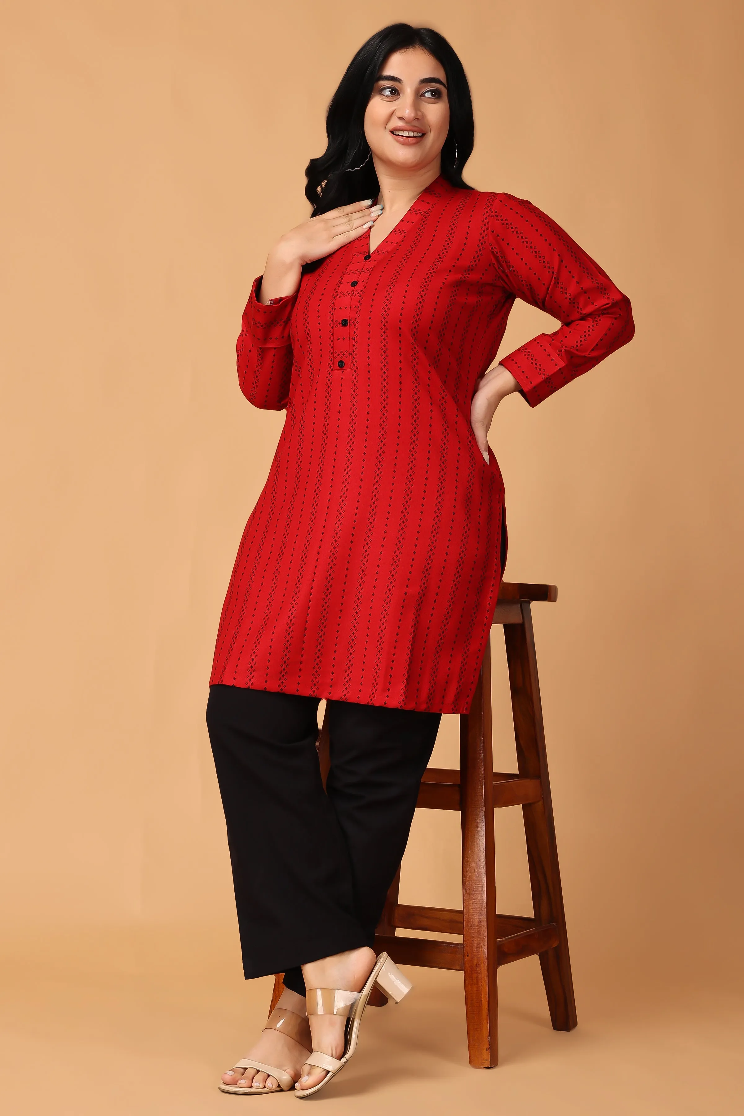 Forever Radiant Woollen Short Kurta