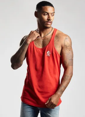 Gym King Stringer Vest - Red