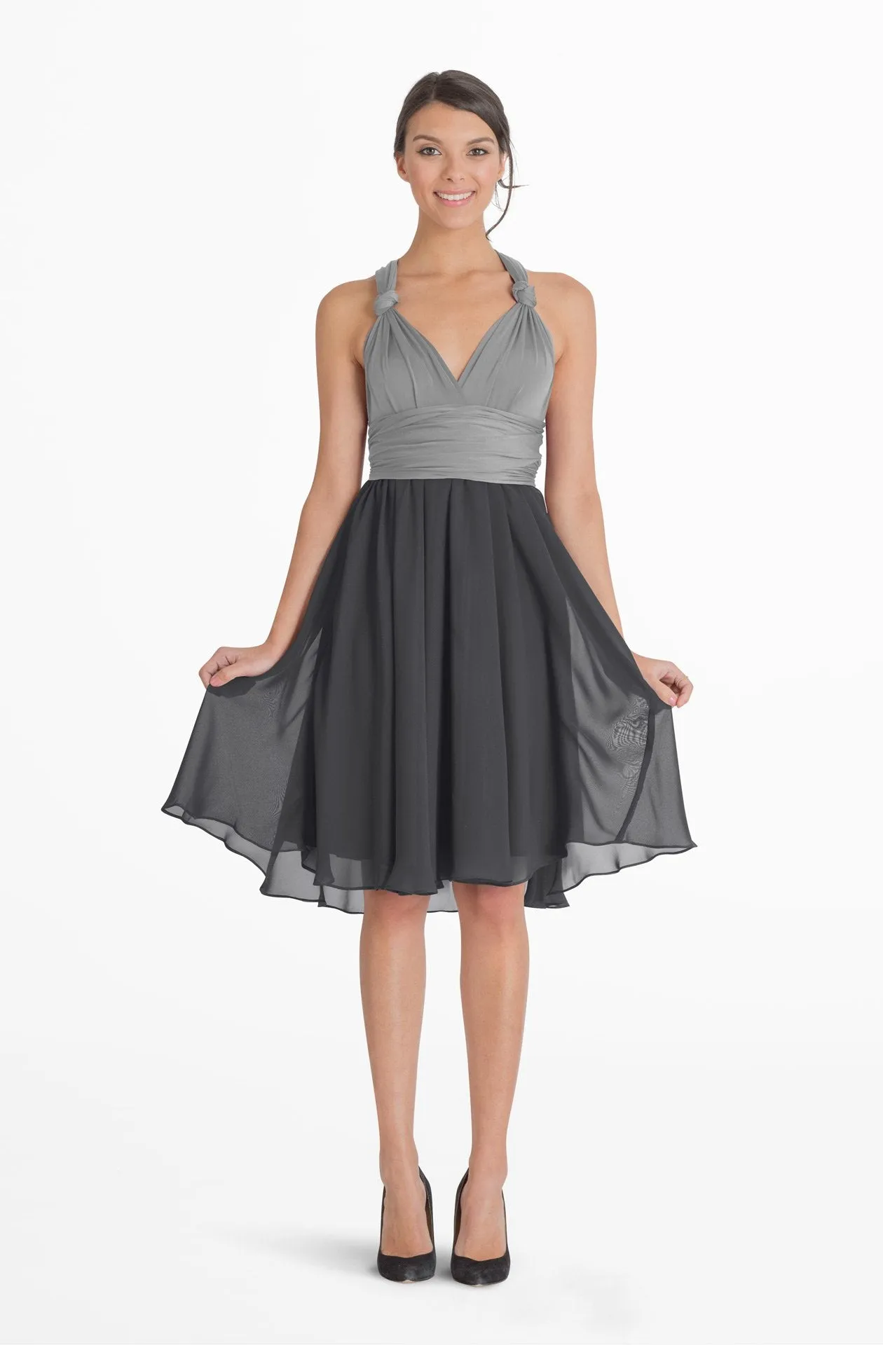 Hana Midi Chiffon - Convertible Women's Everyday Travel Skirts