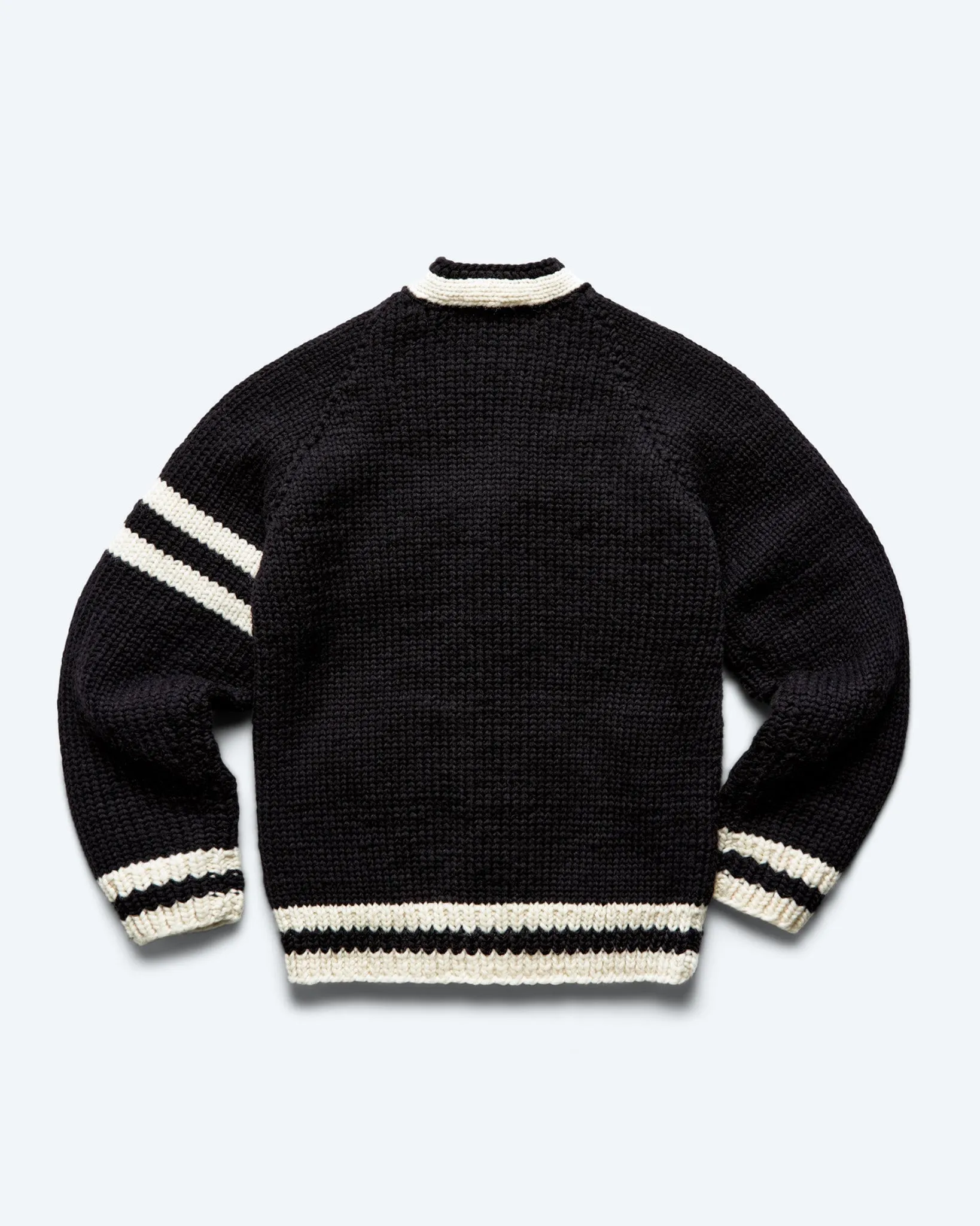Handknit Collegiate Sweater