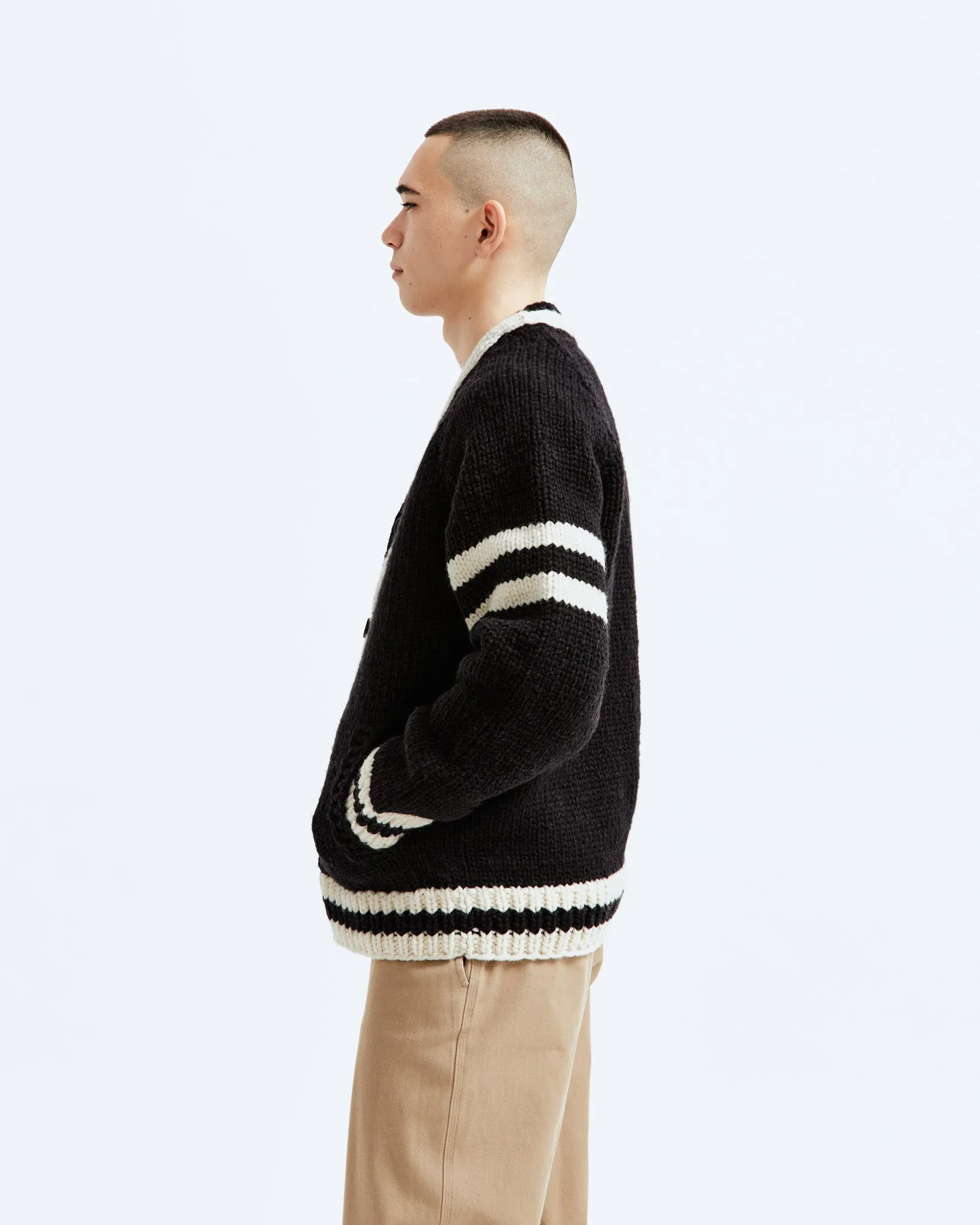 Handknit Collegiate Sweater