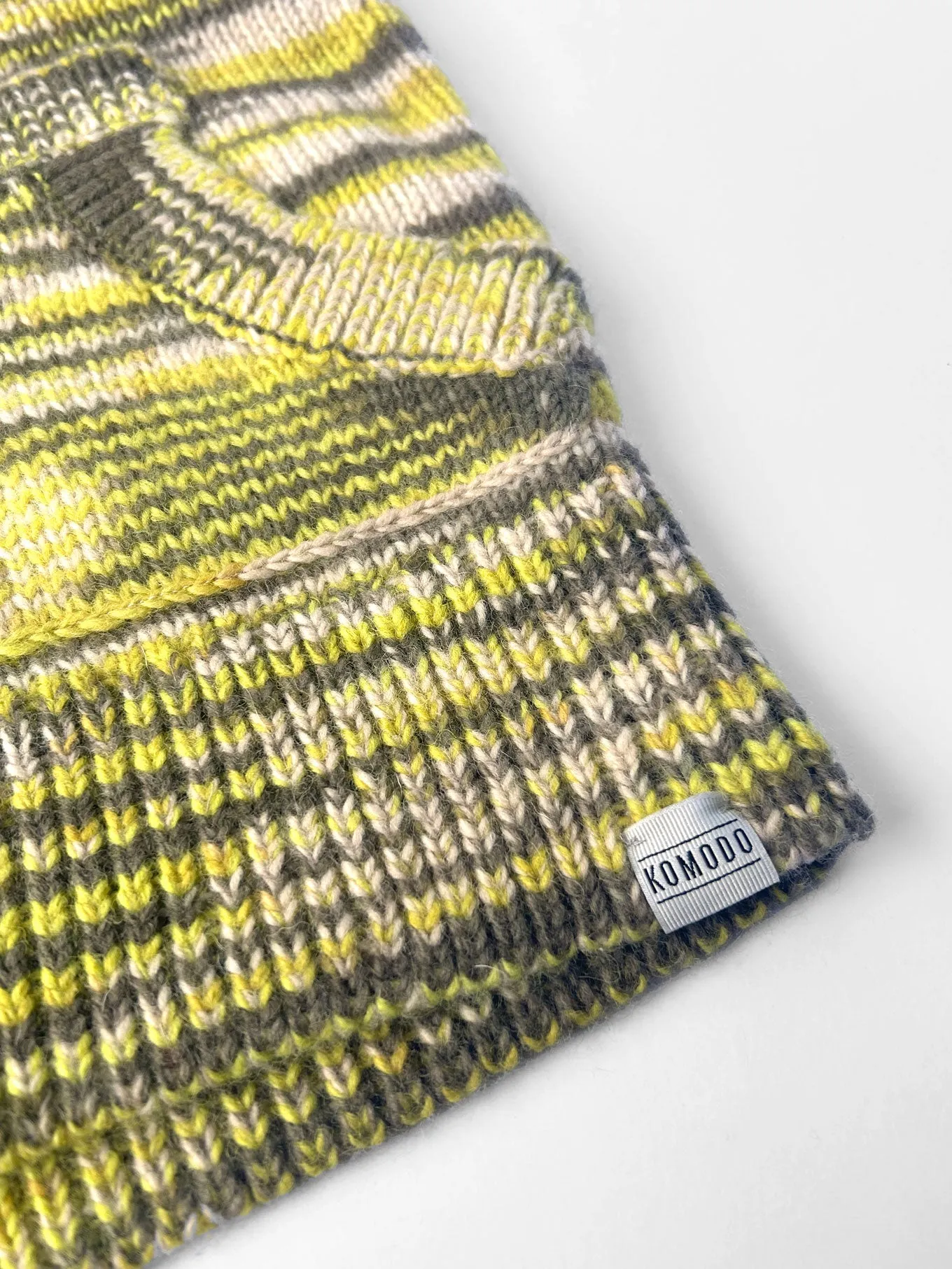 HOPE Handknit Wool Cardigan - Green