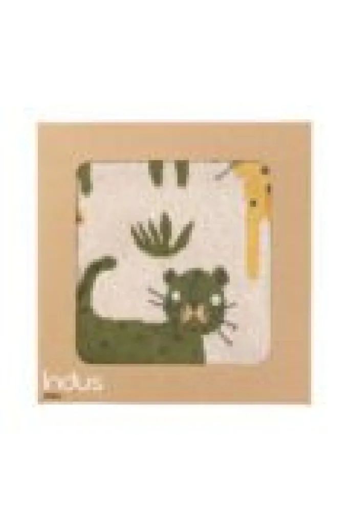 Indus Design - Baby Blanket - Lenny Leopard