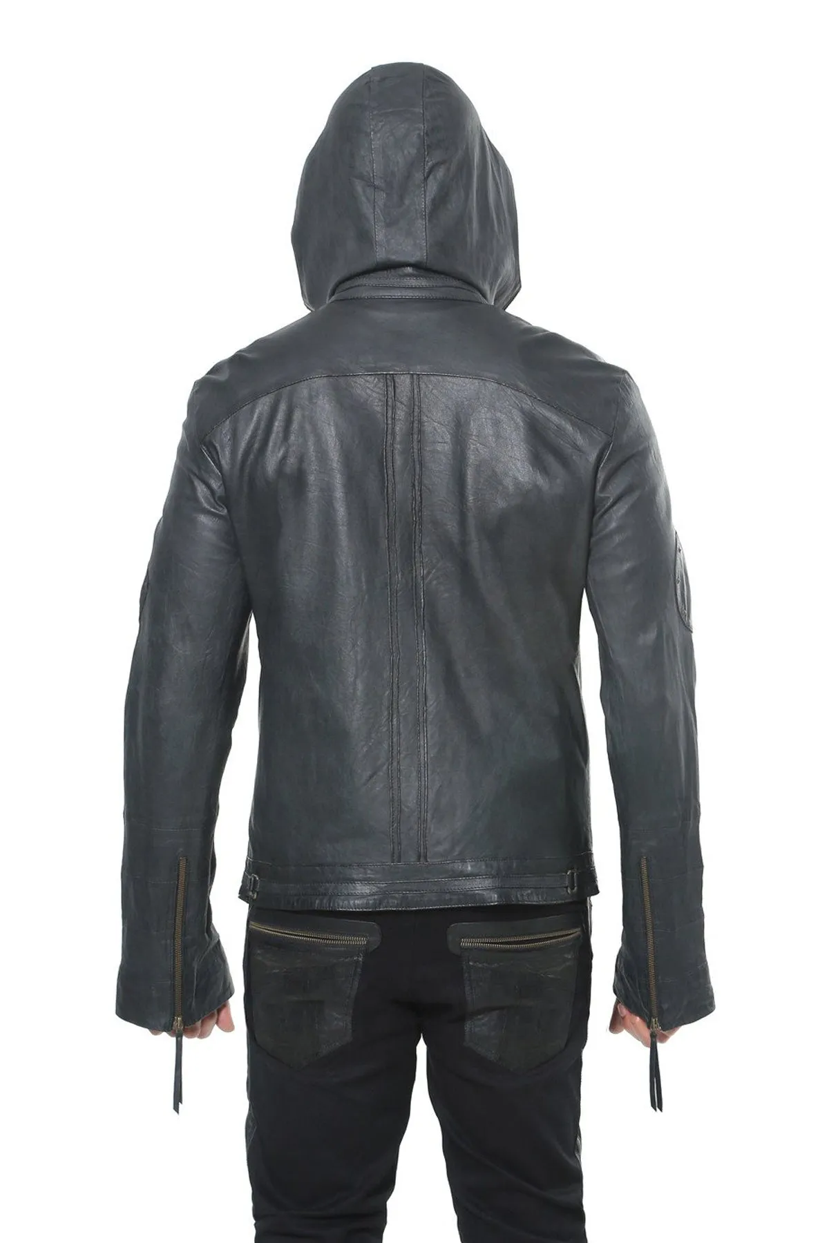 Jan Hilmer Tiger Leather Hoody