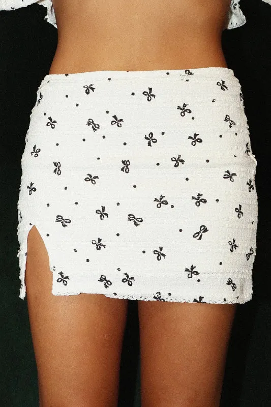 josie skirt - cream