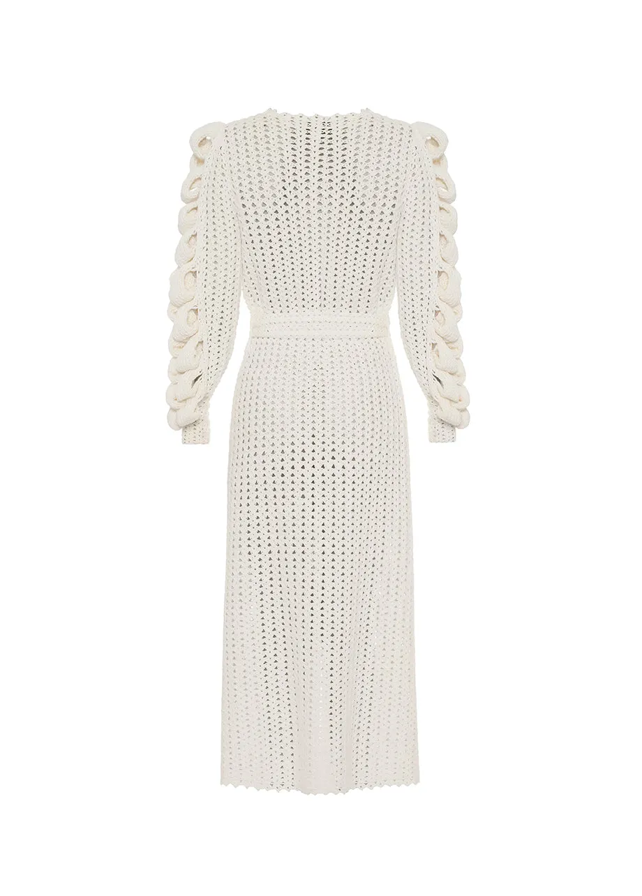 KNITTED RESORT CARDIGAN