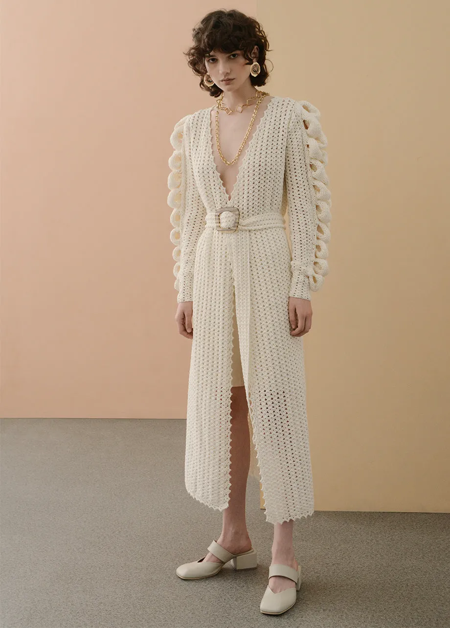 KNITTED RESORT CARDIGAN