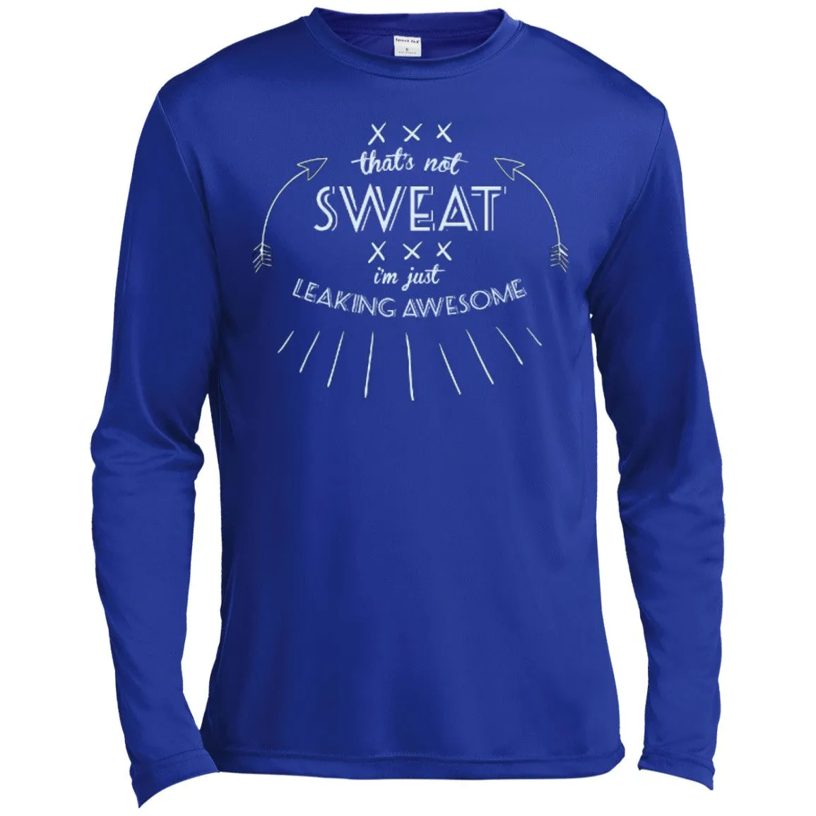 Leaking Awesome Unisex Long Sleeve Dri-Fit