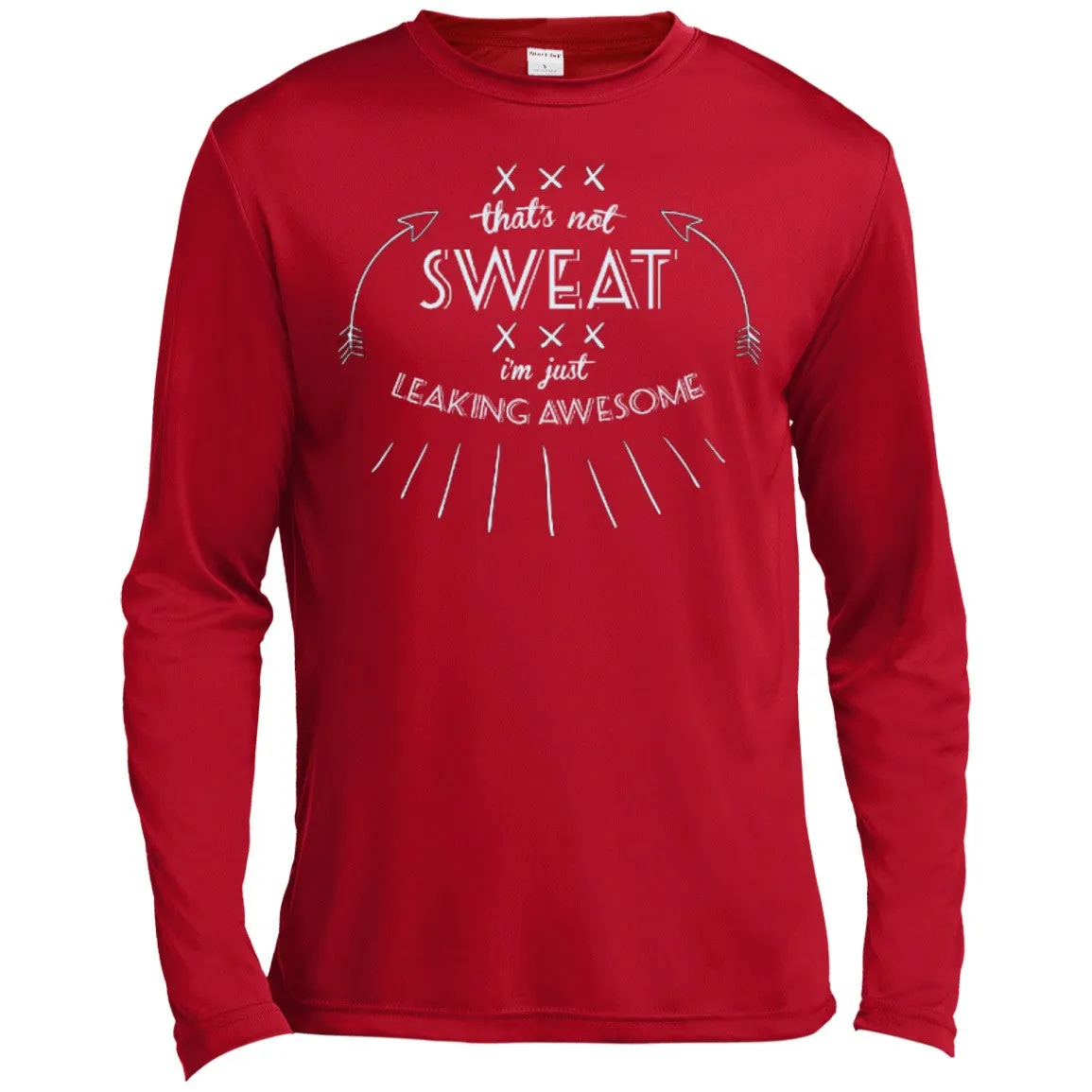 Leaking Awesome Unisex Long Sleeve Dri-Fit