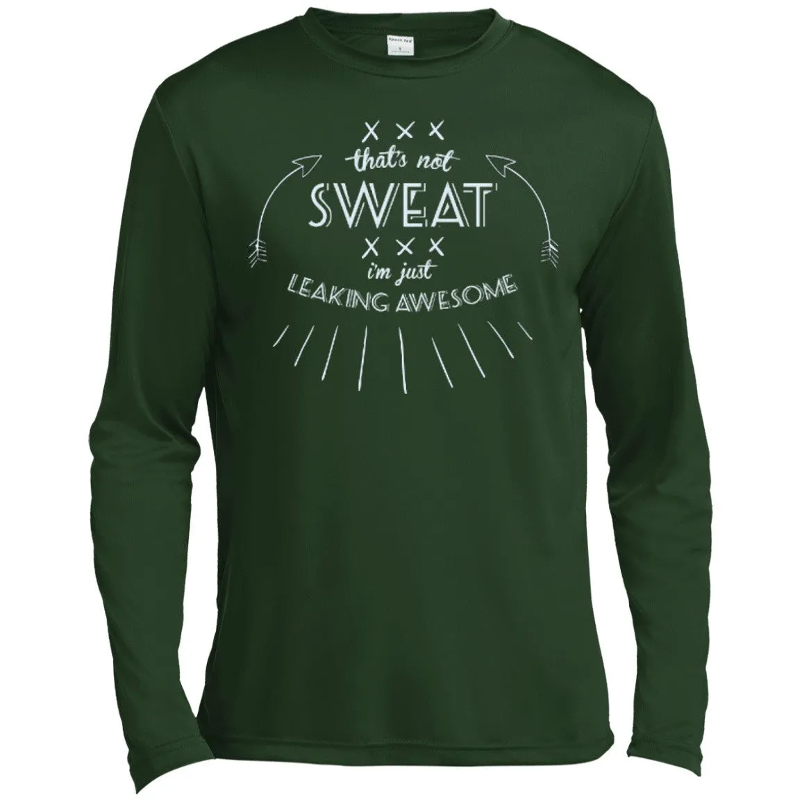 Leaking Awesome Unisex Long Sleeve Dri-Fit