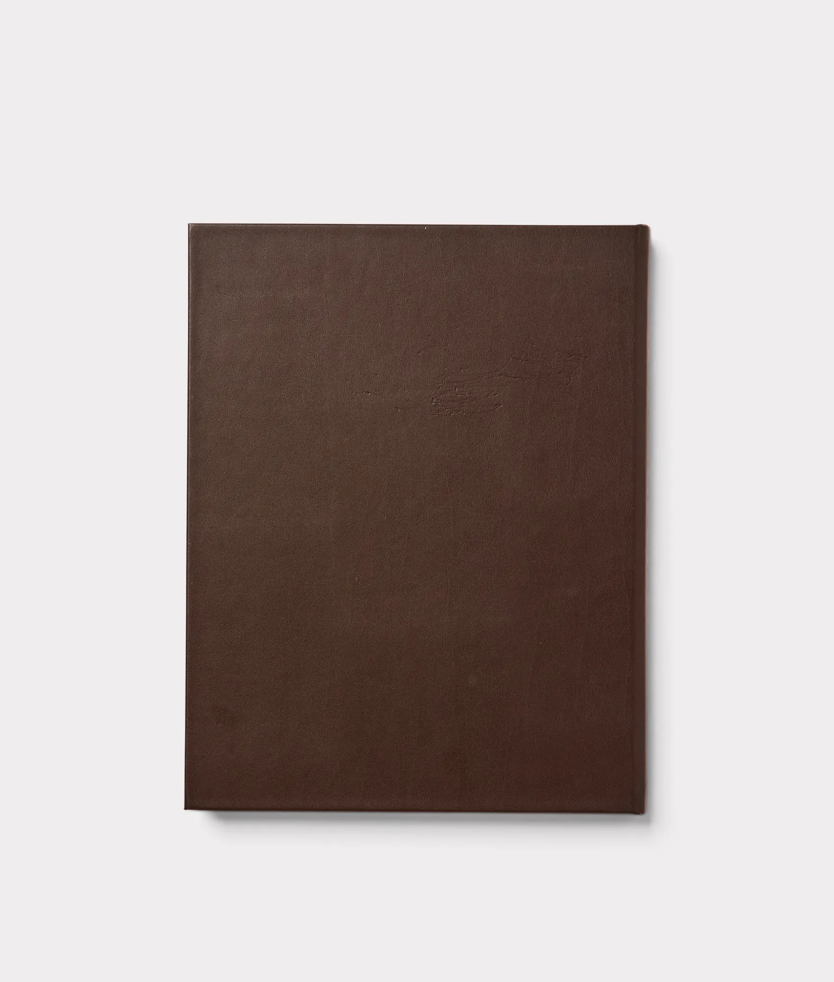 Leather Bound Cowboy Book :: Brown