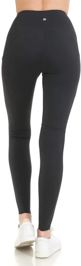Leggings Depot High Waist Athletic Leggings for Women Tummy Control Pocket Yoga Pants