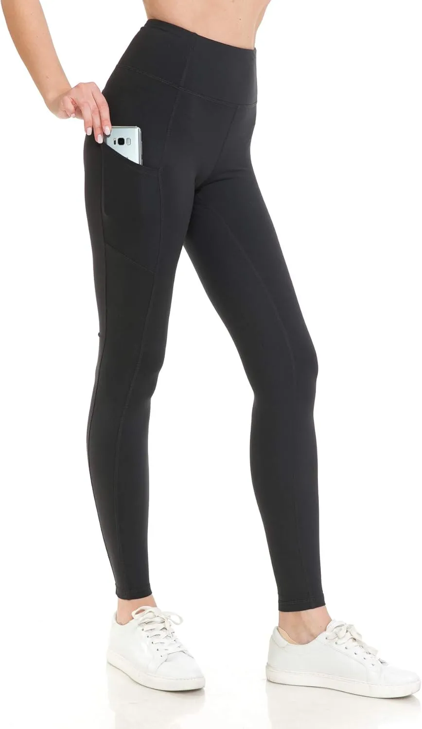Leggings Depot High Waist Athletic Leggings for Women Tummy Control Pocket Yoga Pants
