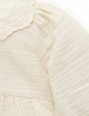 Elegant Lily Print Blouse for Women