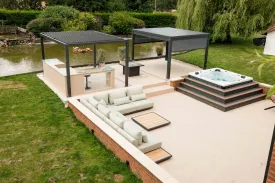 Maranza Deluxe Louvered Pergola 3.5m x 3.6m