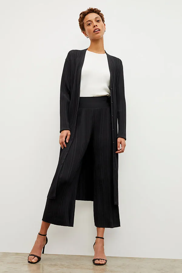 Marijane Pant - Textured Knit :: Black