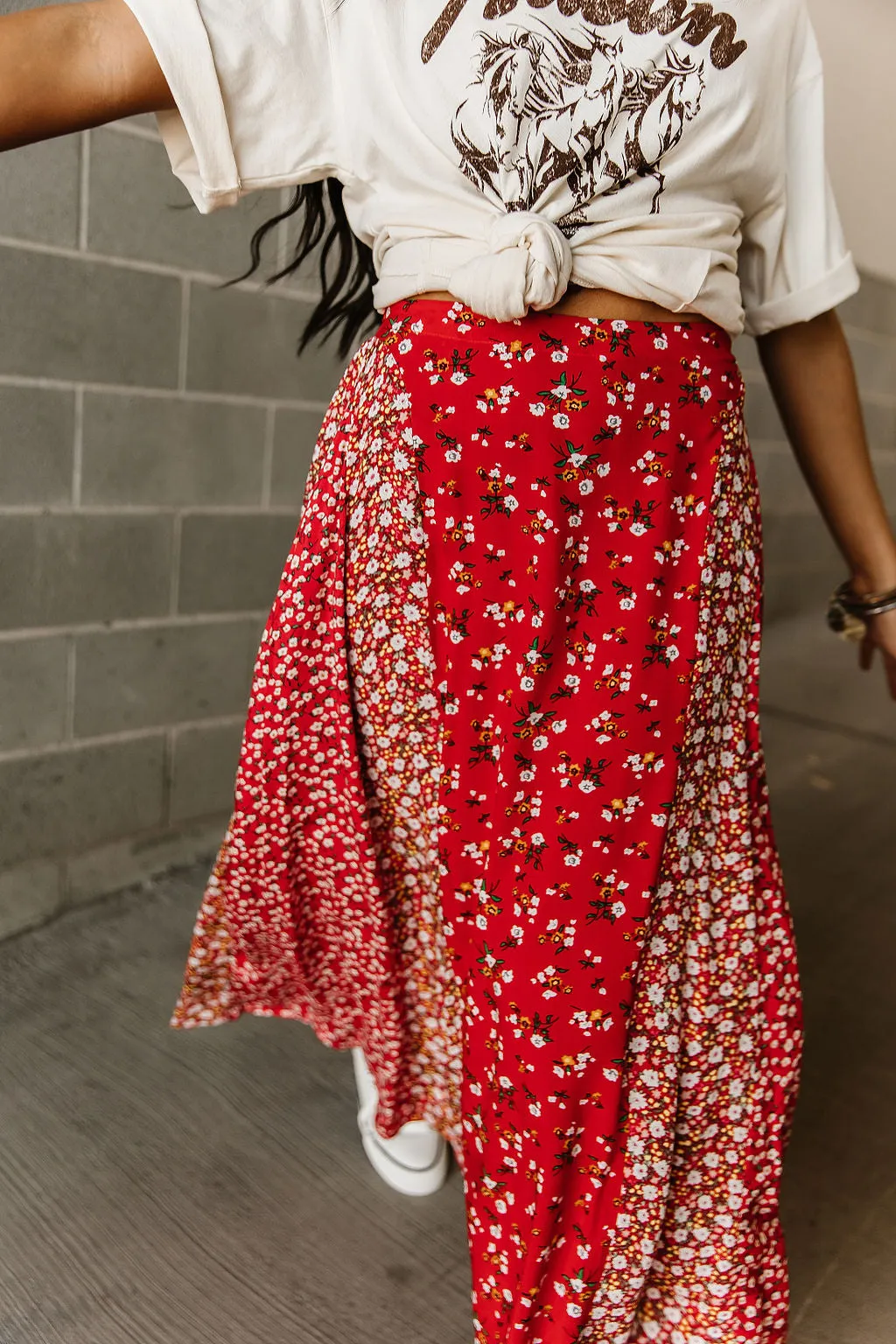 Melanie Skirt - Red