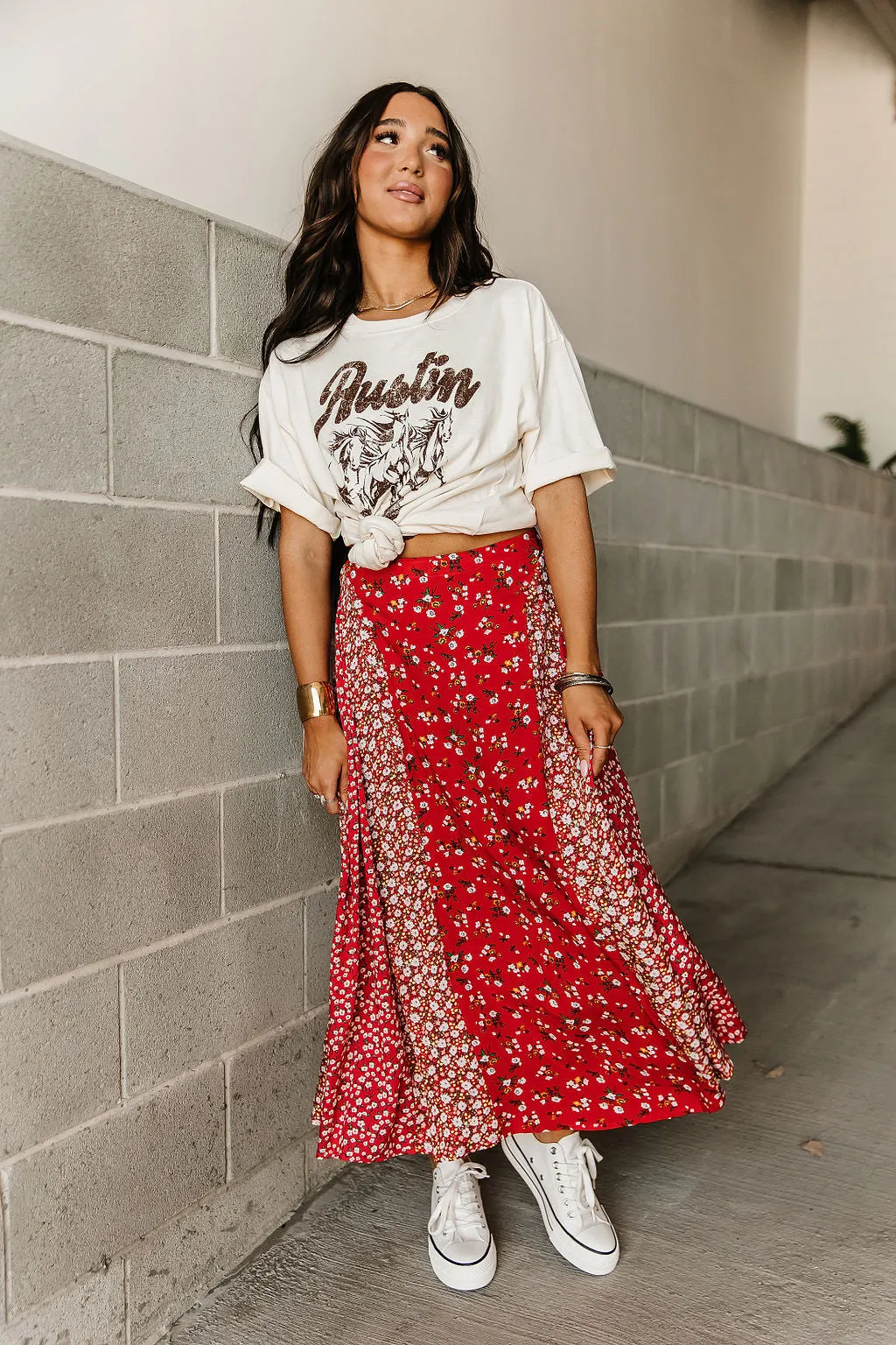 Melanie Skirt - Red