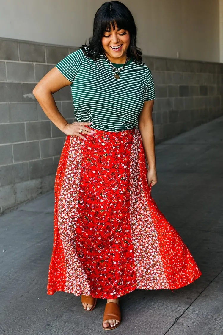 Melanie Skirt - Red