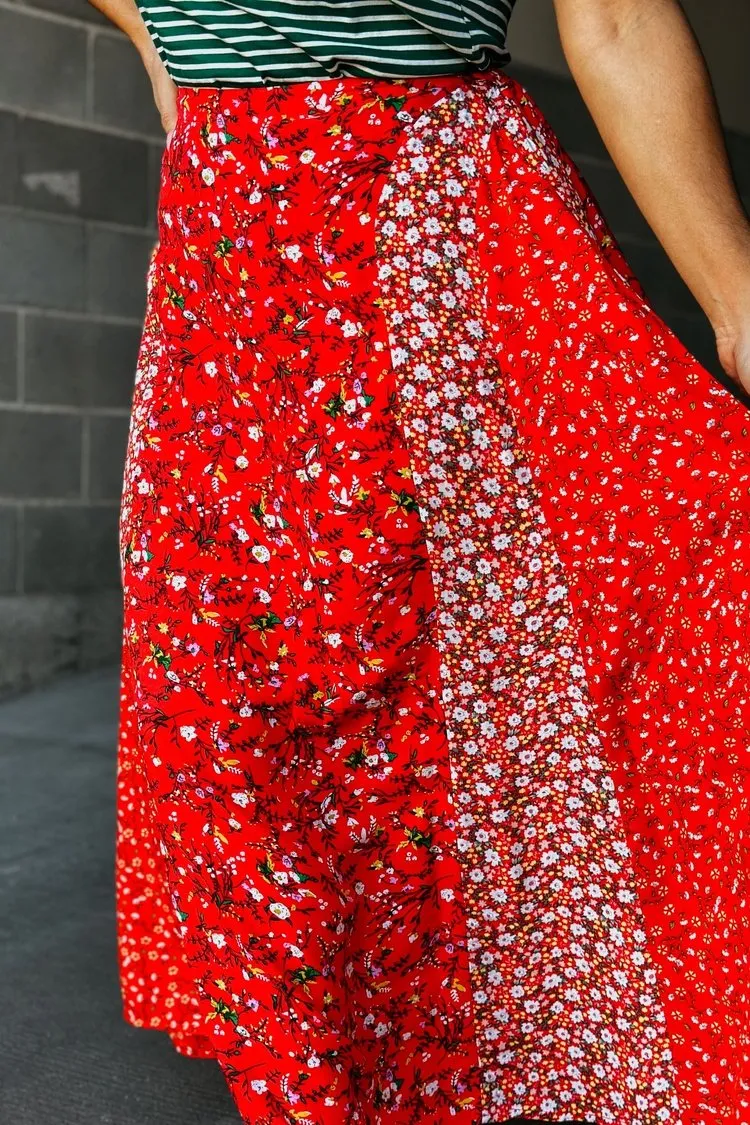 Melanie Skirt - Red