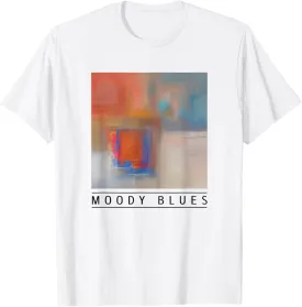 MOODY BLUES (B) Abstract Art T-Shirt
