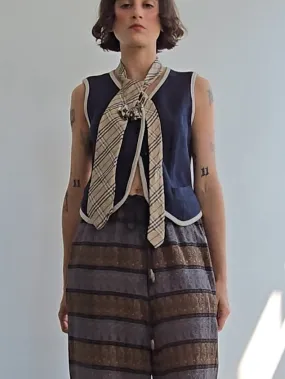 Natural Fibers Knit Vest (M)