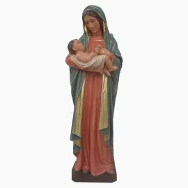Our Lady & Child 36" Fibreglass Statue